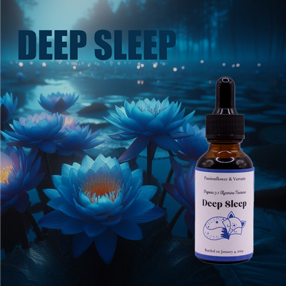 Organic Deep Sleep Vervain & Passionflower Glycerite Tincture