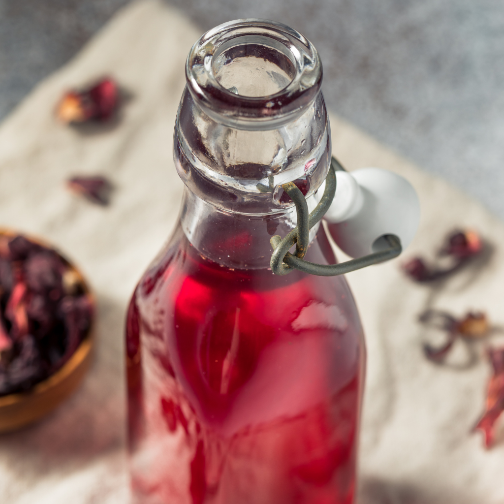 Organic Happy Heart Hawthorn Hibiscus Syrup