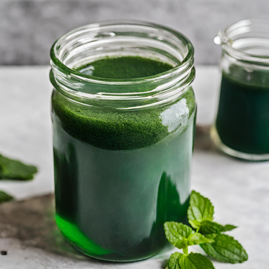 Organic Peppermint & Spirulina Syrup So Fresh & So Green